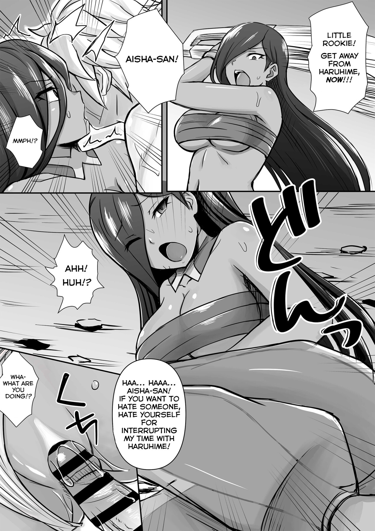 Hentai Manga Comic-Aisha Defeated By Bell-Read-4